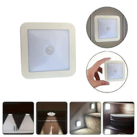 6-LED Motion Sensor Stair Wall Light, Wireless Night Light for Under Cabinet, IP44, for Corridor, Stairs, Closet, Kitchen - Indoor Use for Christmas, ≤36V, Includes Electronic Components (Batteries Not Included) - Buy online at  Vibe In Cart.