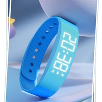 2025 New Multifunctional Simple Fashion Unisex Electronic Watch with Alarm Clock, Pedometer, Timer, Luminous, Senseless Wear Fashion Sports Multifunctional Wristwatch Holiday Gift, Suitable for Any Scene - Send a Hand Rope A - Buy online at  Vibe In Cart.