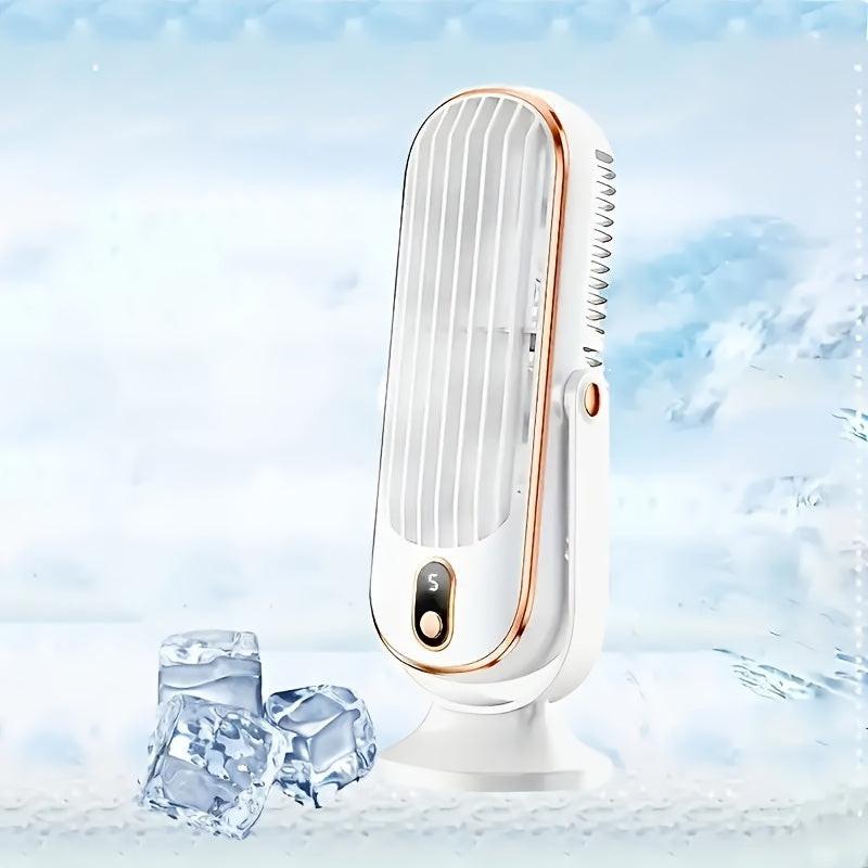 Compact USB Fan with 5 Speed Settings, 720° Rotation, Silent Cooling Breeze, Suitable for Air Circulation, Can Be Used Indoors Or Outdoors, Perfect for Home, Office, Travel, Camping, Rvs, an Excellent Gift for Christmas And - Buy online at  Vibe In Cart.