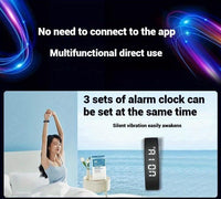 2025 New Multifunctional Simple Fashion Unisex Electronic Watch with Alarm Clock, Pedometer, Timer, Luminous, Senseless Wear Fashion Sports Multifunctional Wristwatch Holiday Gift, Suitable for Any Scene - Send a Hand Rope A - Buy online at  Vibe In Cart.