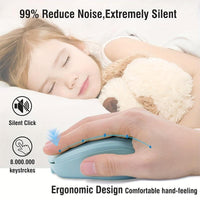 Wireless Mouse, Office Mouse, Rechargeable Mouse, Dual-Mode (2.4G+BT) Portable Silent Mouse, Suitable for Laptops/Desktops/Tablets. - Buy online at  Vibe In Cart.