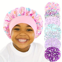 Unicorn Cartoon Printed Children's Satin Sleep Cap Baby Hair Care Cap - Buy online at  Vibe In Cart.