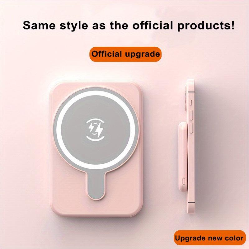 10000mAh Wireless Magnetic Portable Power Bank with Fast Charging