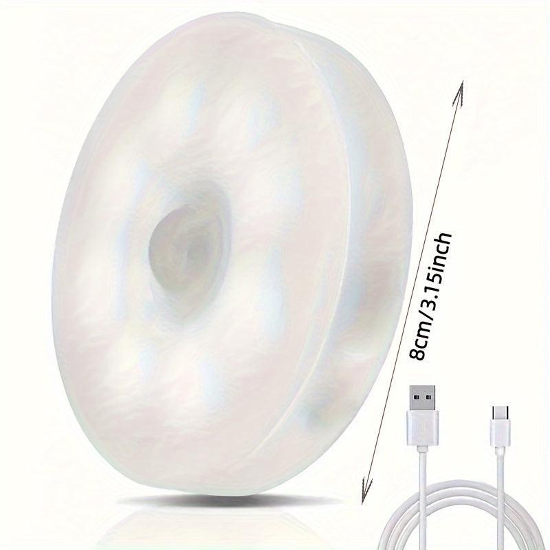 3pcs Motion Sensor Night Lights in Warm White/Cold White - Adjustable Brightness, Automatic On/Off, Ideal for Bedside, Stairs, Under Cabinets & Wardrobes, Night Light for Bedroom - Buy online at  Vibe In Cart.