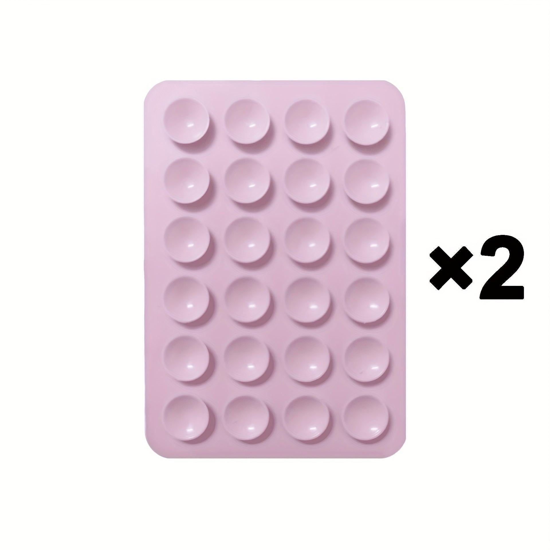 Mini Silicone Suction Phone Holder, Waterproof Hands-Free Mount