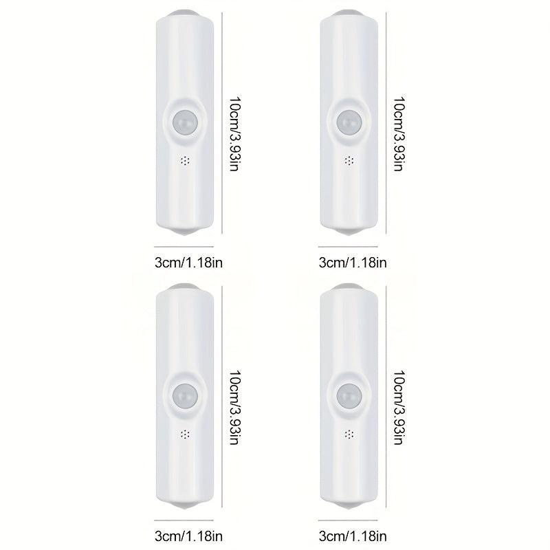 [USB Rechargeable LED] 1pc/2pcs/4pcs Motion Sensor Night Light, Magnetic Wall Light, Detachable Wall-Mounted Lighting with Lens, Up and Down Illumination, USB Rechargeable LED Light, Wireless Stair Light, Indoor Wooden Wall L - Buy online at  Vibe In Cart.