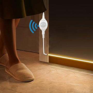 1 Roll LED Light Strip Motion Sensor Light, DC5V Warm White Light Body Sensor Light, 3.28ft To 16.4ft Flexible Light Strip, Suitable For Stairs, Corridors, Mirrors, Cabinets, Bedrooms And So On - Buy online at  Vibe In Cart.