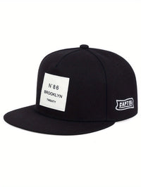 Brooklyn Label Patch Snapback Hat Hip Hop Baseball Cap Trendy Unisex Lightweight Breathable Golf Dad Hats For Women & Men - Buy online at  Vibe In Cart.