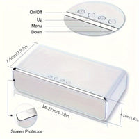 Wireless Charger with LED Alarm Clock and Thermometer Three-in-One Stylish Control Design Suitable for Home or Office Use - Buy online at  Vibe In Cart.