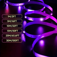 [1 Set RGB LED Strip] 1 Set 3.28-100ft/1-30m RGB 2835 LED Flexible Strand Diode Strip Light with 5V USB | for TV Backlight Room Decoration | Without Battery - Buy online at  Vibe In Cart.