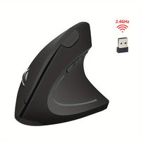 [Wireless Vertical Mouse] 2.4GHz Wireless Vertical Mouse - New Style Right Hand Fifth Generation Optical Mice - 6 Buttons for Laptop PC Computer Desktop - Buy online at  Vibe In Cart.