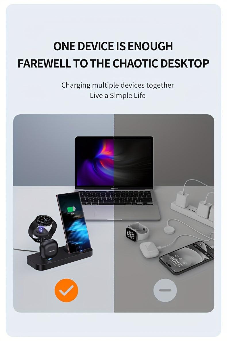 Compatible with Samsung Watch Chargers, Charging Stations, And Wireless Charging, Specifically Designed for The Samsung Galaxy Watch Series. The Plug Charger Is Suitable for Samsung Smartphones, Android Series, And Iphone Mod - Buy online at  Vibe In Cart.