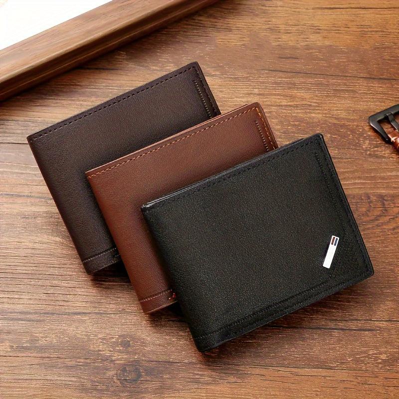 Large Capacity Multi-Card Horizontal Business Wallet for Men - Soft, Spacious, and Stylish Design - Ideal for Daily Use and Travel - Buy online at  Vibe In Cart.