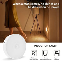 3pcs Motion Sensor Night Lights in Warm White/Cold White - Adjustable Brightness, Automatic On/Off, Ideal for Bedside, Stairs, Under Cabinets & Wardrobes, Night Light for Bedroom - Buy online at  Vibe In Cart.