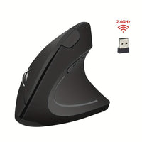 [Wireless Vertical Mouse] 2.4GHz Wireless Vertical Mouse - New Style Right Hand Fifth Generation Optical Mice - 6 Buttons for Laptop PC Computer Desktop - Buy online at  Vibe In Cart.