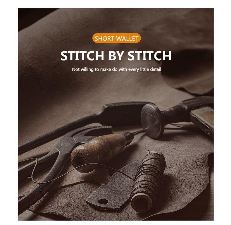 Large Capacity Multi-Card Horizontal Business Wallet for Men - Soft, Spacious, and Stylish Design - Ideal for Daily Use and Travel - Buy online at  Vibe In Cart.