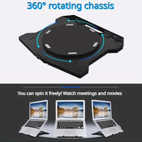 Portable Adjustable Laptop Stand - ABS Material, Height-Adjustable, Cooling Function, Rotatable Base for 13-15 Inch Laptops, Office Desk Accessory - Buy online at  Vibe In Cart.