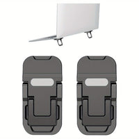 2pcs Portable Foldable Laptop Stand Set - Adjustable Cooling Riser Bracket for Laptops & Tablets, Durable ABS Material, Ergonomic Design with Heat Dissipation, Ideal for Home Office & Travel Use, Laptop Cooling Pad, Tablet Su - Buy online at  Vibe In Cart.