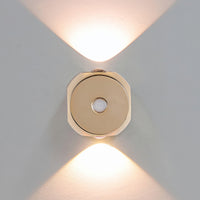 1pc Motion Sensor Light with USB Charging and Adjustable Brightness and Color