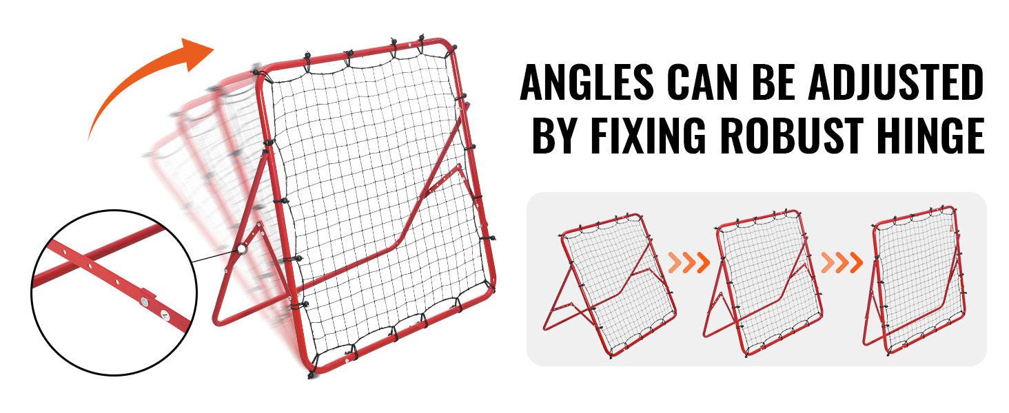 VEVOR 39X39FT Soccer Rebounder Rebound Net Portable Football Training Gifts Adjustable Angles Goal Net Aids & Equipment - Buy online at  Vibe In Cart.