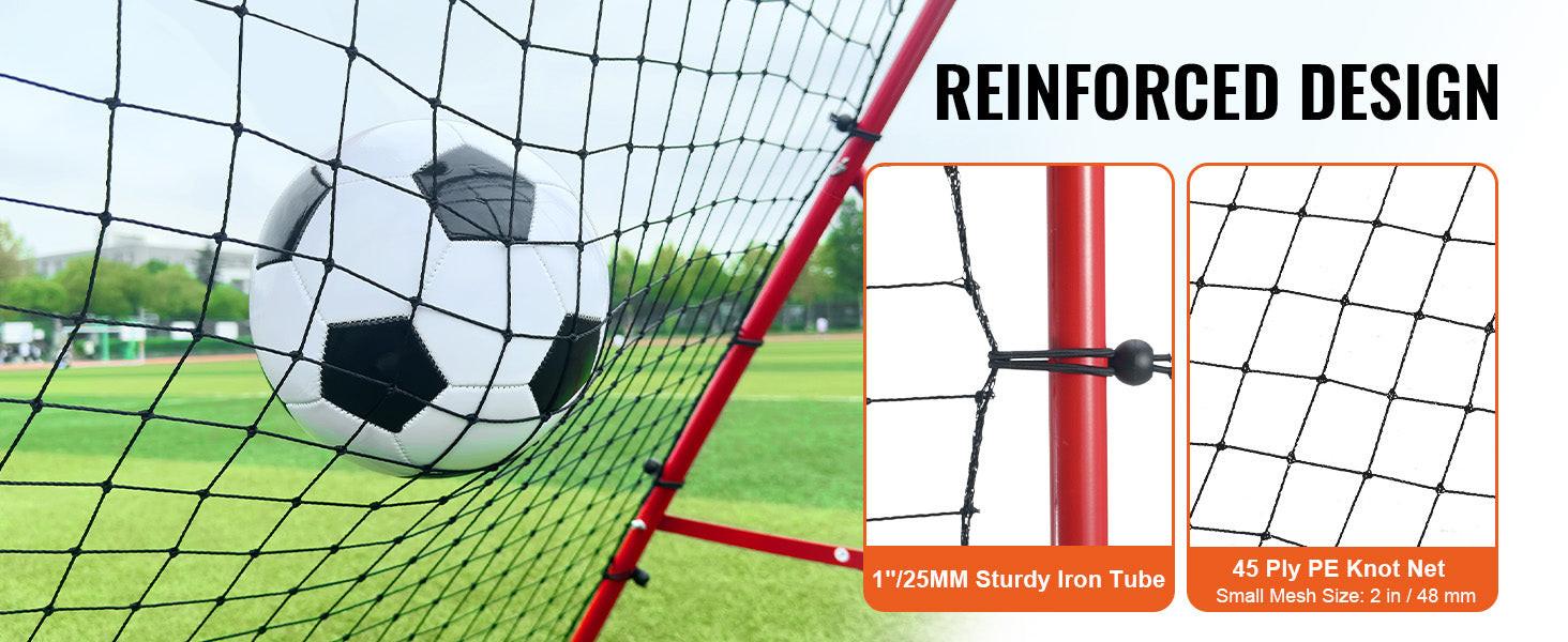 VEVOR 39X39FT Soccer Rebounder Rebound Net Portable Football Training Gifts Adjustable Angles Goal Net Aids & Equipment - Buy online at  Vibe In Cart.